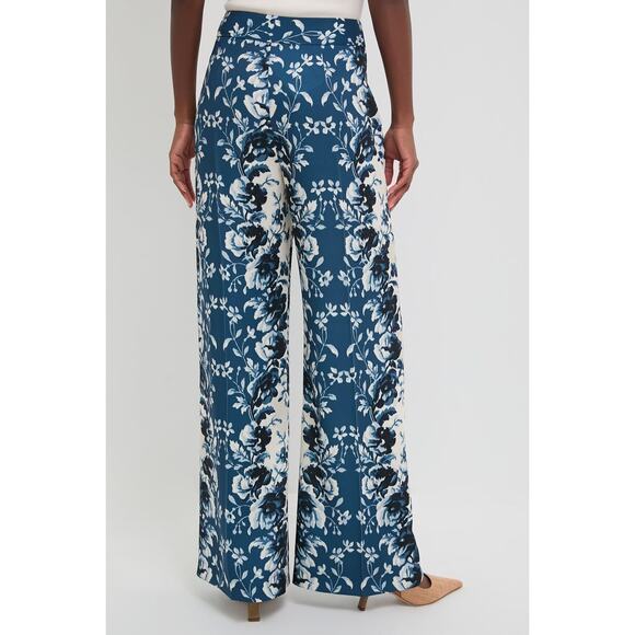 TUCKERNUCK Indigo Reflection Drapey Twill Erin Pants Size XS NWT - Picture 2 of 8